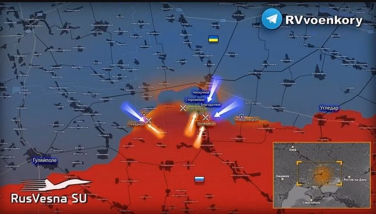 Chỉ có Lữ đoàn bộ binh cơ giới 32 là tương đối thành công trong việc đột phá vào Mỏm đá Vremievsky ở Nam Donetsk; đặc biệt là trong trận tiến công vào làng Staromayorskoye và sau đó lữ đoàn đã chuyển sang phòng ngự, ngăn chặn thành công quân Nga phản công, tạo thế để Quân đội Ukraine biến Staromayorskoye thành đầu cầu, trong việc tiếp tục tấn công vào làng Urozhaynoye ở bên cạnh.