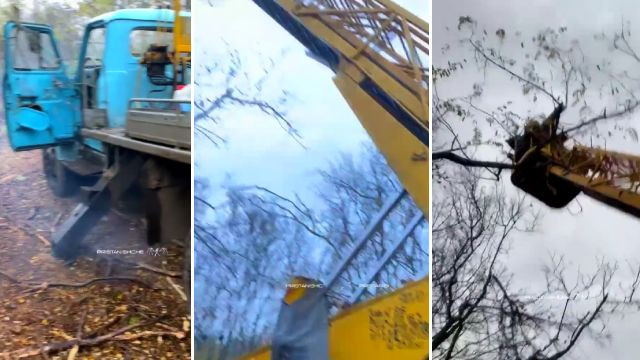 Còn trang Eurasian Times của Ấn Độ viết, do không sử dụng được trực thăng vũ trang, lính Nga ở chiến trường đang sử dụng xe nâng dân sự, làm bệ để phóng tên lửa chống tăng Kornet vào các mục tiêu của Ukraine. Việc này giúp tăng tầm bắn của tên lửa. 