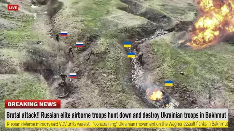 Với lực lượng hiện tại, quân Ukraine không thể có khả năng khôi phục những trận địa đã mất; thậm chí lính đánh thuê Wagner và quân dù Nga đang đẩy mạnh tấn công hai bên cánh, áp sát và có khả năng mở cuộc tấn công vào tuyến phòng thủ mới của Quân đội Ukraine tại thị trấn Chasov Yar.