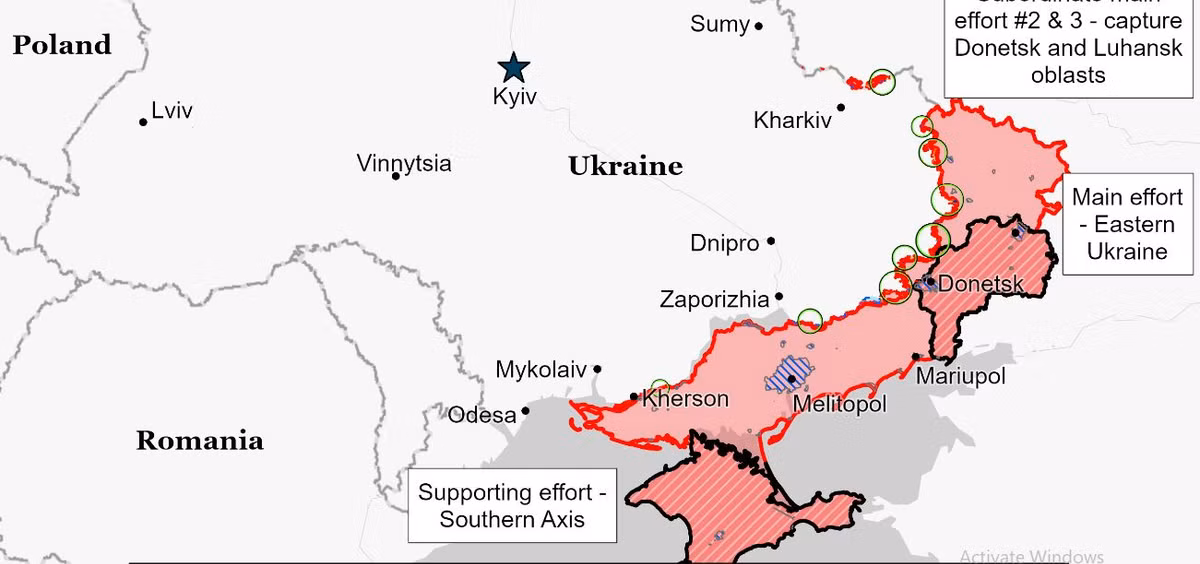 Nếu kế hoạch của Trump thành công (đó là một chữ “nếu”), thì trên thực tế, Nga sẽ phải sử dụng 270 km2 lãnh thổ của mình đang bị quân Ukraine chiếm đóng ở khu vực Kursk, để đổi lấy khoảng 20% diện tích mà họ chiếm được của Ukraine, tức là 45.000 km2, Forbes cho biết. 