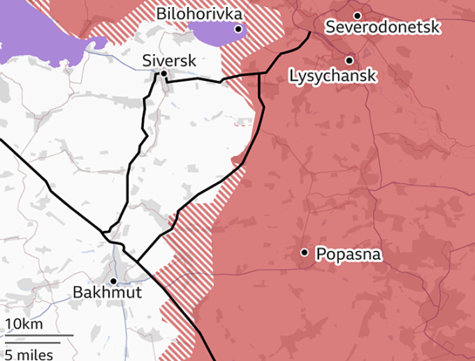 Trên thực tế, Quân đội Ukraine đã có ba chiến thắng cho đến nay, bao gồm đẩy lùi lực lượng Nga gần thủ đô Kiev của Ukraine, giành lại quyền kiểm soát hai thủ phủ Kharkov và Kherson, đồng thời tiến sâu vào Donetsk để đánh chiếm vùng Lyman.