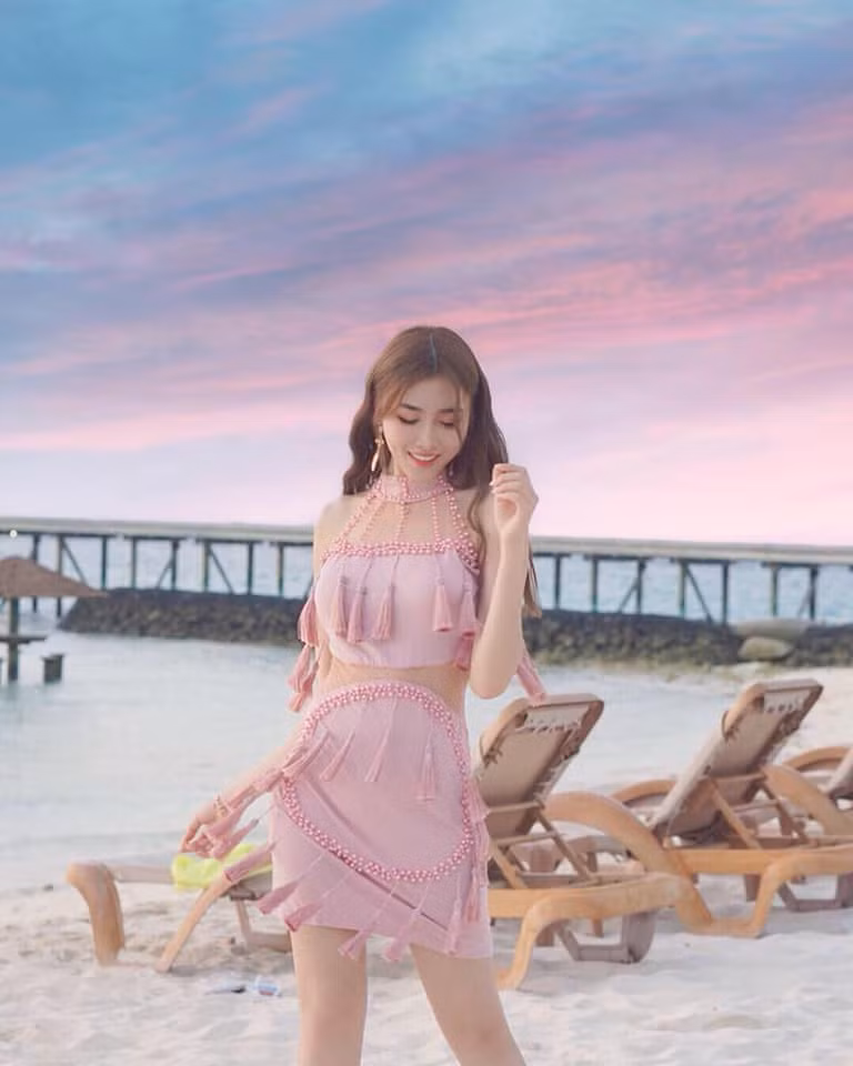 Chính nhờ như vậy, Fedora Ng luôn xinh đẹp trong bất cứ tình huống nào.