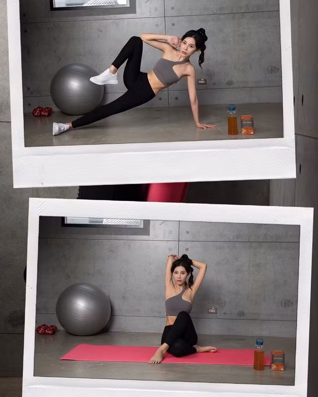 Theo hot girl vì có sở thích ăn uống, đam mê trải nghiệm ẩm thực ở khắp mọi nơi nên cô nàng luôn phải lập luyện một cách nghiêm túc để bù vào.