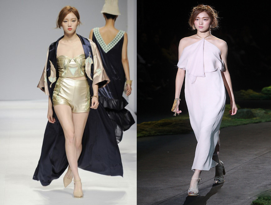 Phần ăn tối tương đối nhạt, sẽ cố gắng tránh nạp nhiều tinh bột, thường Lee Sung Kyung ăn ức gà luộc, bít tết không sốt, rau xanh.