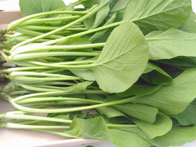 Thứ hai, cải ngọt, đây là loại rau có chứa tới 117 mg canxi trong khoảng 350g - 500g, nó cũng có thể cung cấp một lượng chất xơ nhất định để ngăn ngừa táo bón.