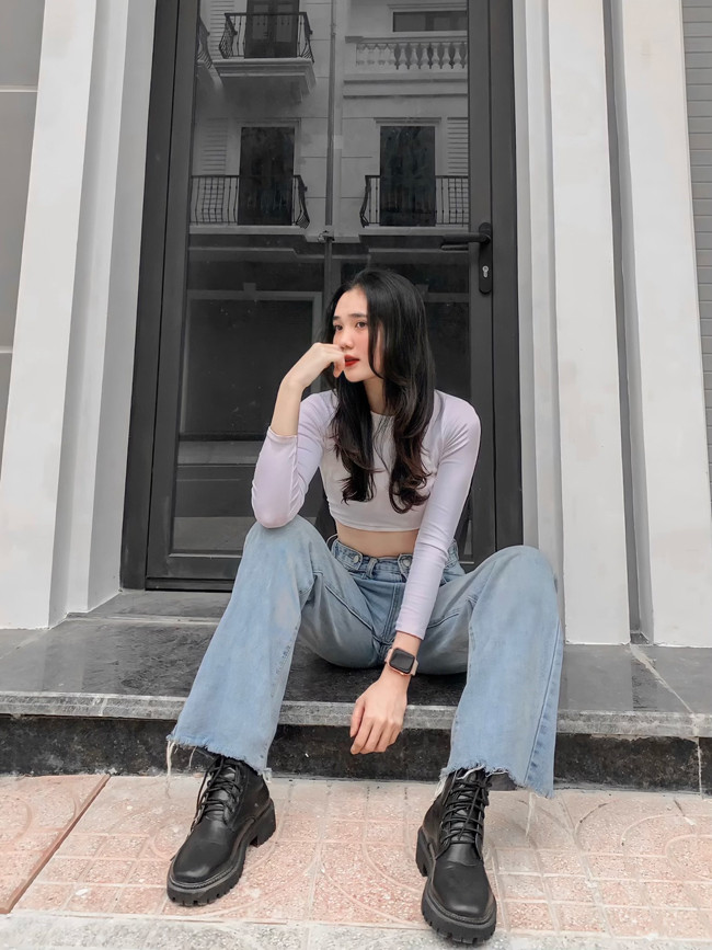 Nét trẻ trung, hiện đại tạo nên sức hút của cô gái Nghệ An.