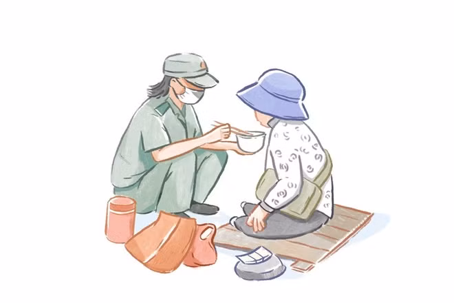 “Mình biết ơn tất cả y, bác sĩ, chiến sĩ công an, bộ đội, dân quân, tình nguyện viên ở tuyến đầu đã không ngại khó khăn và nguy hiểm, làm việc ngày đêm để giữ cho mọi người được an toàn ở nhà. Đoàn kết, tử tế với nhau trong thời điểm này góp phần giúp chúng ta sớm vượt qua đại dịch”, Vy chia sẻ.