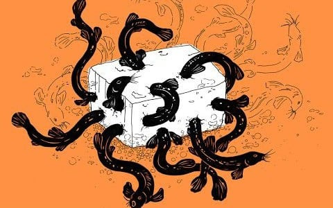 Món ăn thanh đạm này thực sự khiến người ta khó liên kết với yếu tố kinh dị. Tuy nhiên, cái tên nói lên tất cả, món ăn này thực sự rất ám ảnh.