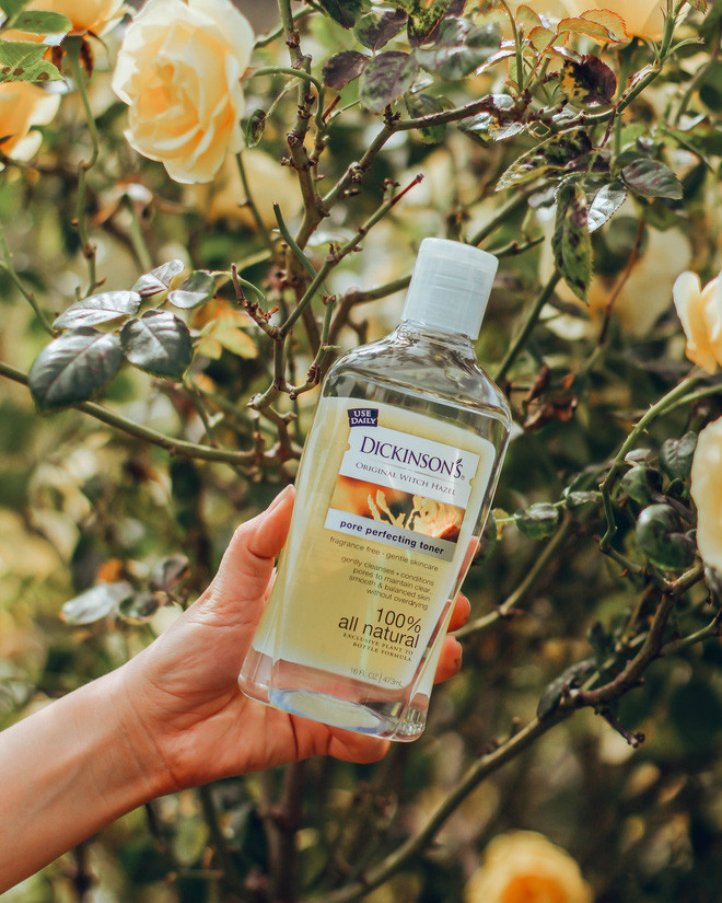 3. Tinh chất cây phỉ: Đây là một chất làm se tự nhiên, đặc biệt hiệu quả để chữa lành vết thương. Thoa chiết xuất cây phỉ lên vùng mụn sẽ nhanh chóng tiêu diệt vi khuẩn và giúp se khít lỗ chân lông.