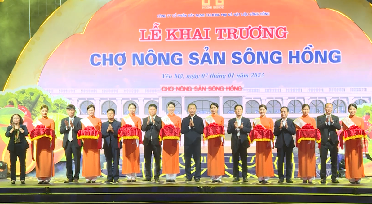 Hưng Yên: Sở Công Thương chỉ đạo vụ Chợ nông sản Sông Hồng - Hình 3 Hung Yen: So Cong Thuong chi dao vu Cho nong san Song Hong-Hinh-3