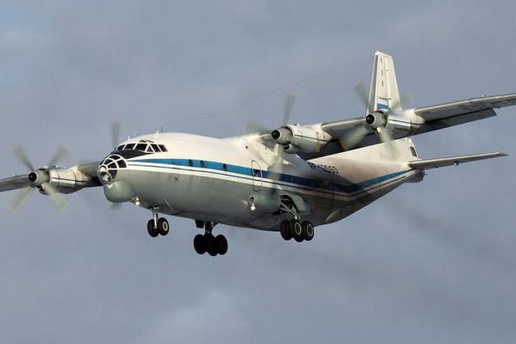  Antonov An-12 (NATO gọi bằng tên định danh Cub) là loại máy bay vận tải hạng trung sử dụng 4 động cơ cánh quạt, nó là phiên bản quân sự của máy bay chở khách Antonov An-10.