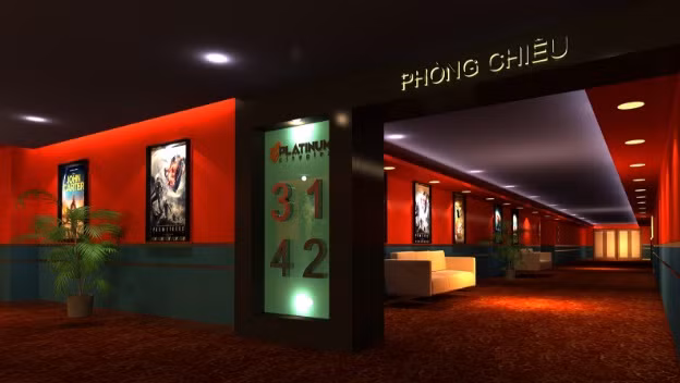 Các phòng chiếu phim không chỉ đẹp, sang trọng mà còn được áp dụng các công nghệ hiện đại nhất với hệ thống ghế có nút điều chỉnh. Ảnh: redpoint.vn.
