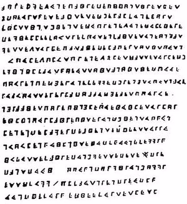 Trên tấm da đó là bản đồ chỉ dẫn tới kho báu gồm 17 dòng mật mã khó giải. Kể từ đó, nhiều chuyên gia mật mã, thợ săn kho báu tìm cách giải mã thông điệp trên nhằm tìm ra vị trí mà Levasseur chôn giấu kho báu.