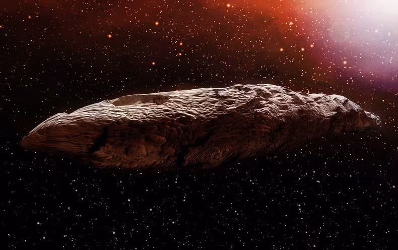 Oumuamua lần đầu tiên được các chuyên gia phát hiện di chuyển với tốc độ nhanh qua hệ mặt trời vào tháng 10/2017.