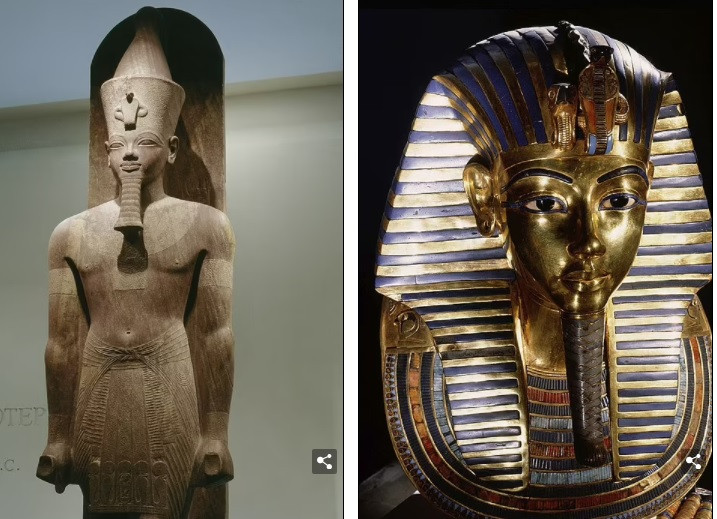 Ông hoàng Amenhotep III lên ngôi khi khoảng 12 tuổi và qua đời vào năm 1354 trước Công nguyên. Sau khi ông băng hà, con trai của ông là Amenhotep IV (hay con gọi Akhenaten) kế vị. Amenhotep IV là cha của Vua Tutankhamun.