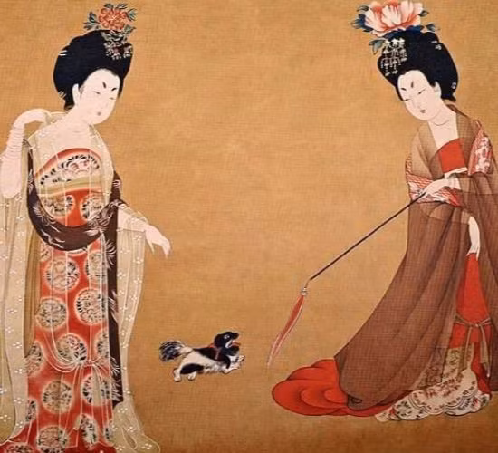 Phụ nữ ở nhiều triều đại phong kiến ở Trung Quốc như nhà Hán, nhà Tùy... bị bó buộc trong các quy tắc của đạo Nho. Theo đó, họ phải ăn mặc kín đáo, giữ nét đoan trang. Tuy nhiên, phụ nữ nhà Đường có sự thay đổi lớn trong cách ăn mặc.