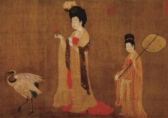 Cụ thể, phụ nữ dưới thời nhà Đường ăn mặc phóng khoáng hơn những triều đại khác. Họ có thể mặc những chiếc áo thấp cổ, váy dài nhưng được làm nhẹ nhàng và thướt tha hơn để khoe khéo các đường nét quyến rũ.