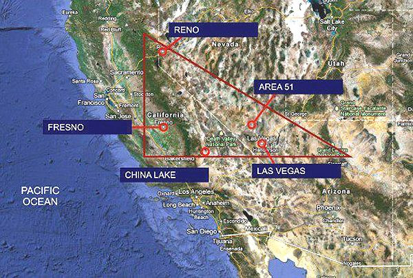 Theo một thống kê, trong hơn 70 năm qua, “tam giác quỷ” Nevada là nơi hơn 2.000 máy bay mất tích bí ẩn. Một trong những vụ mất tích bí ẩn nhất ở “tam giác quỷ” Nevada là sự việc xảy ra ngày 3/9/2007. Khi ấy, nhà phiêu lưu mạo hiểm, tỷ phú Steve Fossett lái máy bay qua khu vực “tam giác quỷ” Nevada.