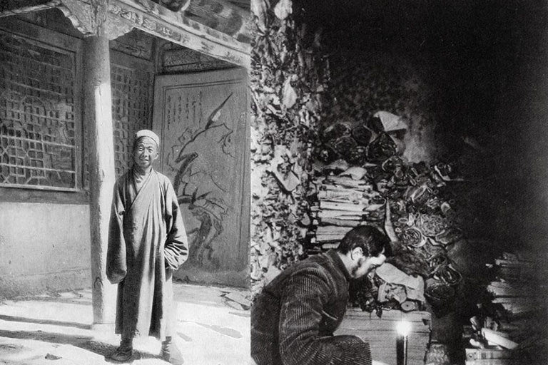 Nguyên do là bởi hang động bị phong ấn cách đây hàng ngàn năm nhưng bên trong chứa rất nhiều sách, tài liệu cổ quý giá. Vào năm 1900, tu sĩ Đạo giáo tên Wang Yuanlu phát hiện ra cánh cửa bí mật dẫn đến một căn phòng đầy tài liệu có niên đại từ thế kỷ thứ 4 - 11.