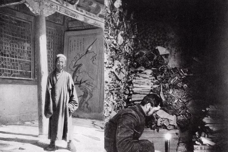 Nguyên do là bởi hang động bị phong ấn cách đây hàng ngàn năm nhưng bên trong chứa rất nhiều sách, tài liệu cổ quý giá. Vào năm 1900, tu sĩ Đạo giáo tên Wang Yuanlu phát hiện ra cánh cửa bí mật dẫn đến một căn phòng đầy tài liệu có niên đại từ thế kỷ thứ 4 - 11.