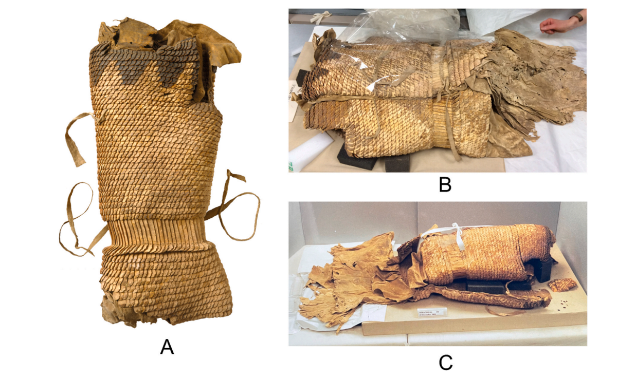 Nếu điều này là chính xác thì bộ áo giáp trên sẽ là một trong những bằng chứng thực tế hiếm hoi về việc chuyển giao công nghệ Đông - Tây qua lục địa Á - Âu.
