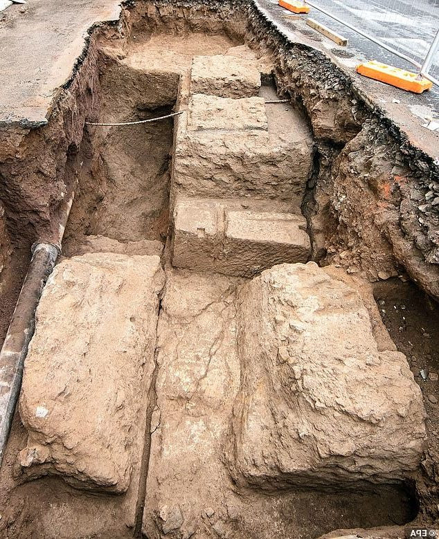 Theo các chuyên gia, bức tượng đầu chó trên có thể là một tác phẩm điêu khắc của người La Mã.