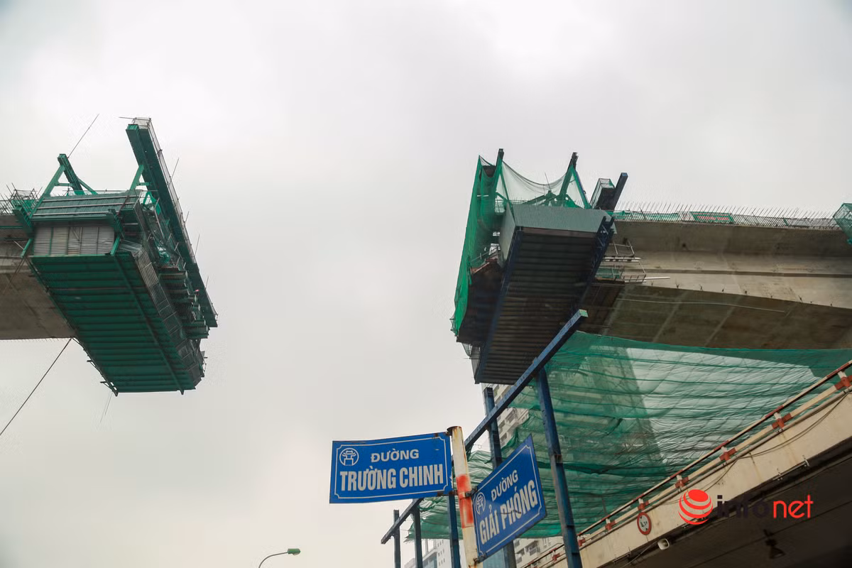 Toàn bộ dự án đường trên cao của đường Vành đai 2 dự kiến sẽ hoàn thiện trong năm 2022.