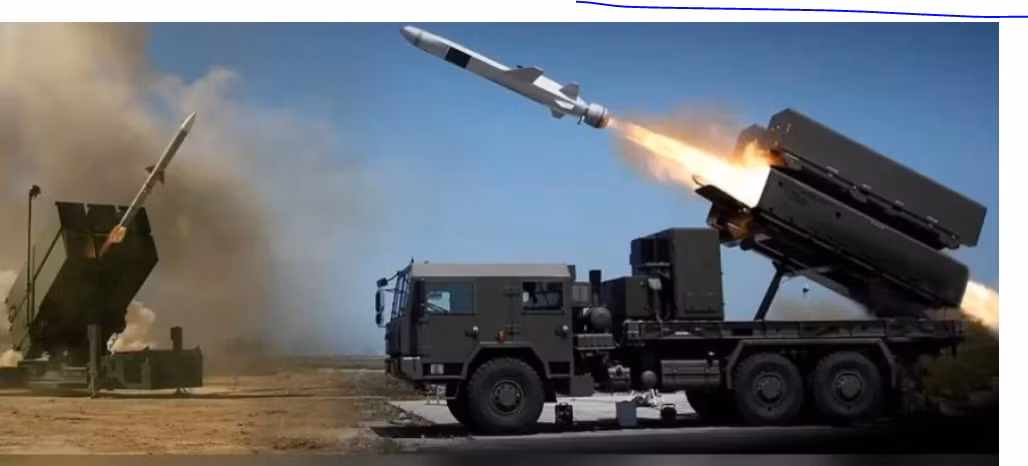 NASAMS là tổ hợp tên lửa phòng không tầm trung, được sản xuất bởi tập đoàn Raytheon Technologies của Mỹ và tập đoàn Kongsberg của Na Uy. Hệ thống được triển khai để đánh chặn nhiều mục tiêu trên không bao gồm máy bay, tên lửa hành trình và máy bay không người lái.