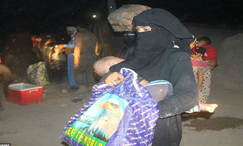 Quân đội Iraq đã thiết lập một con đường thoát hiểm an toàn từ khu vực phía tây nam thành phố Fallujah.