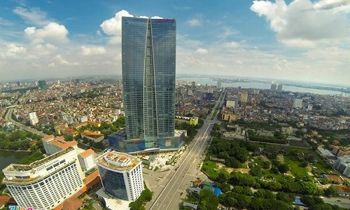 Tòa nhà Lotte Hà Nội. Ảnh Zing.vn.