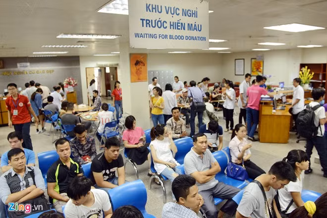 Có lúc phòng tiếp nhận hiến máu đón nhận gần 100 người tình nguyện trong cùng một thời điểm. Số lượng trung bình tăng gấp 10 lần so với ngày thường sau khi cuộc vận động diễn ra. Trước đó mỗi ngày tại đây chỉ đón khoảng 30 đến 40 người tình nguyện cho máu.