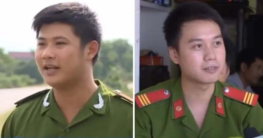 Ban tre cam kich chien si cong an do de giua duong