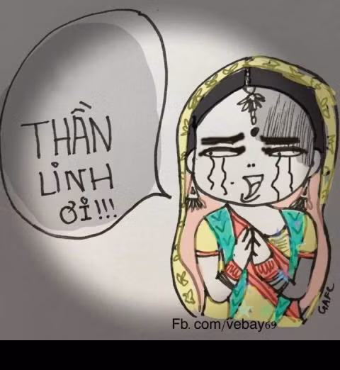 Ngoài ức chế với kiểu quay chậm mặt từng nhân vật, lặp đi lặp lại nhiều lần, dân mạng Việt còn đặc biệt ấn tượng với lời thoại "Thần linh ơi!" của các nhân vật trong phim.