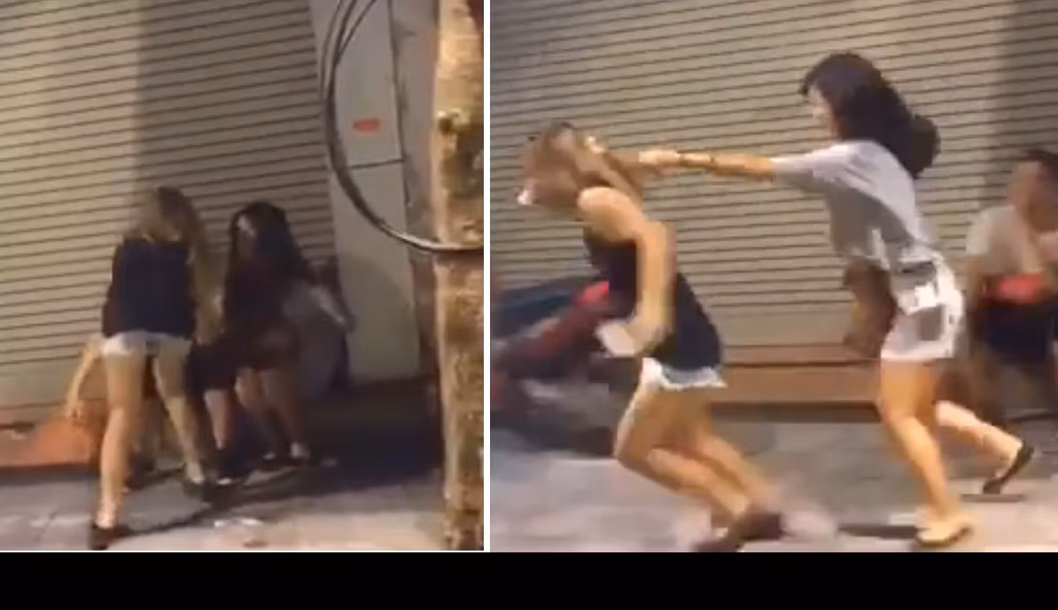 Một số cô gái trẻ đã "liều mạng" cưỡng hôn những chàng trai đang đi cùng bạn gái, người yêu của họ. Và kết quả rất tệ, có người bị đuổi đánh, bị chửi bới và bị cho là quấy rầy, làm phiền người khác.