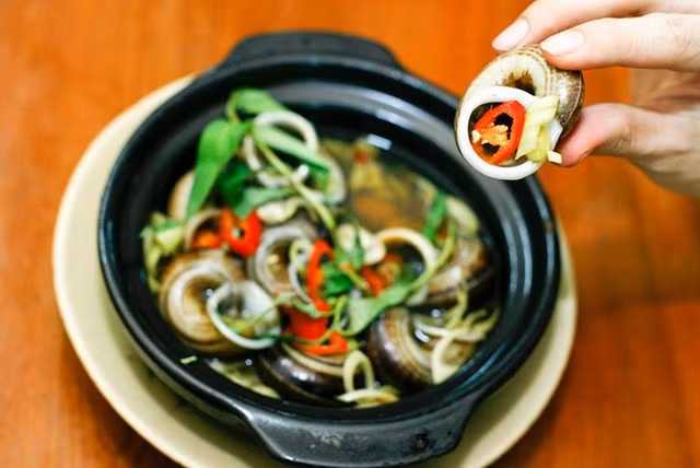 Ốc Khánh (Nguyễn Bỉnh Khiêm, P. Bến Nghé, quận 1) còn được biết với tên quán ốc gần Thảo Cầm Viên do diễn viên Lê Khánh làm chủ. Ốc tươi, chế biến vừa miệng là những lý do từ khi mở đến nay, quán luôn có một lượng khách nhất định. Các món đinh của quán ốc Sài Gòn lừng danh này được chế biến theo phương pháp xào bơ. Nổi bật nhất là ốc khế xào bơ.