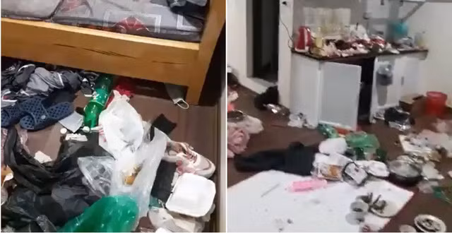 Được biết, chủ nhà này đã rất nhẹ nhàng ngồi xuống khuyên nhủ cô gái dọn sạch phòng cũng như nhớ ăn ở sạch hơn thay vì thẳng tay đuổi đi.