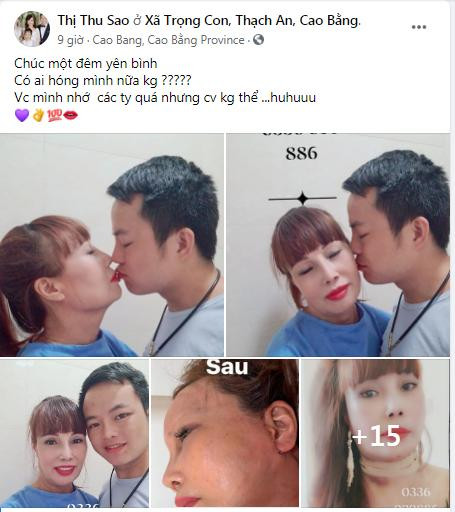 Mới đây, cô dâu 62 tuổi tên Thu Sao lại tiếp tục khiến dân tình dậy sóng khi đăng tải loạt hình ảnh khoe hành trình "lột xác" nhan sắc sau hơn một tháng đại trùng tu. Ảnh: FBNV