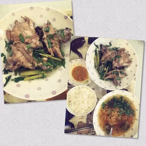 Thịt chuột đồng ăn với cơm trắng món ăn của người miền Tây cũng thường xuyên có trong danh sách món ăn yêu thích của Ngọc Trinh. Ảnh: Facebook Ngọc Trinh.