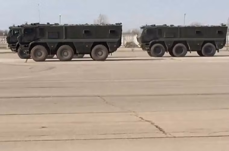 Xe thiết giáp kháng mìn Kamaz-63968 Typhoon-K.