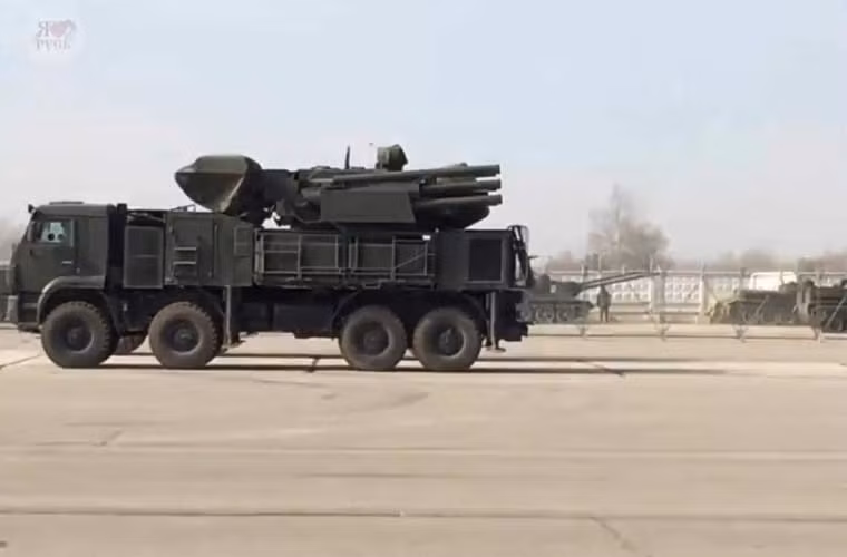 Tổ hợp tên lửa – pháo phòng không Pantsir-S1 nổi danh của Nga.