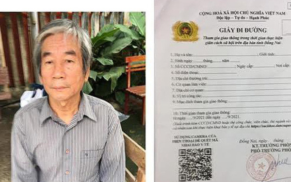  Cụ ông làm giả hàng loạt giấy đi đường: Ông Nguyễn Xuân Phẩm (66 tuổi, ở TP Biên Hòa, Đồng Nai), chủ tiệm photocopy đã scan màu nhiều bản giấy đi đường và chứng nhận tiêm vắc xin để bán lại cho những người có nhu cầu sử dụng "thông chốt" kiểm soát dịch bệnh. Ngày 9/9, ông Phẩm bị Công an TP Biên Hòa tạm giữ hình sự.