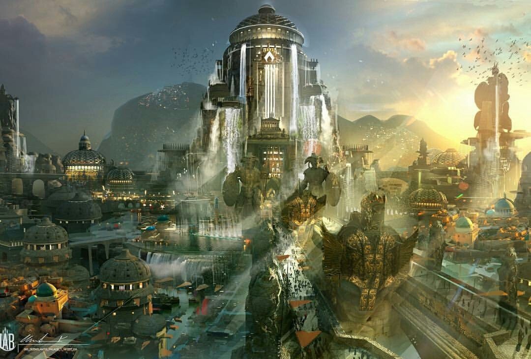 Theo Plato, Atlantis nằm trên một hòn đảo ở Đại Tây Dương. Thành phố này vô cùng giàu có và phát triển. Người dân có cuộc sống sung túc, ấm no. Thế nhưng, về sau, thành phố Atlantis biến mất bí ẩn với nguyên nhân được cho là bị đại dương "nuốt chửng".