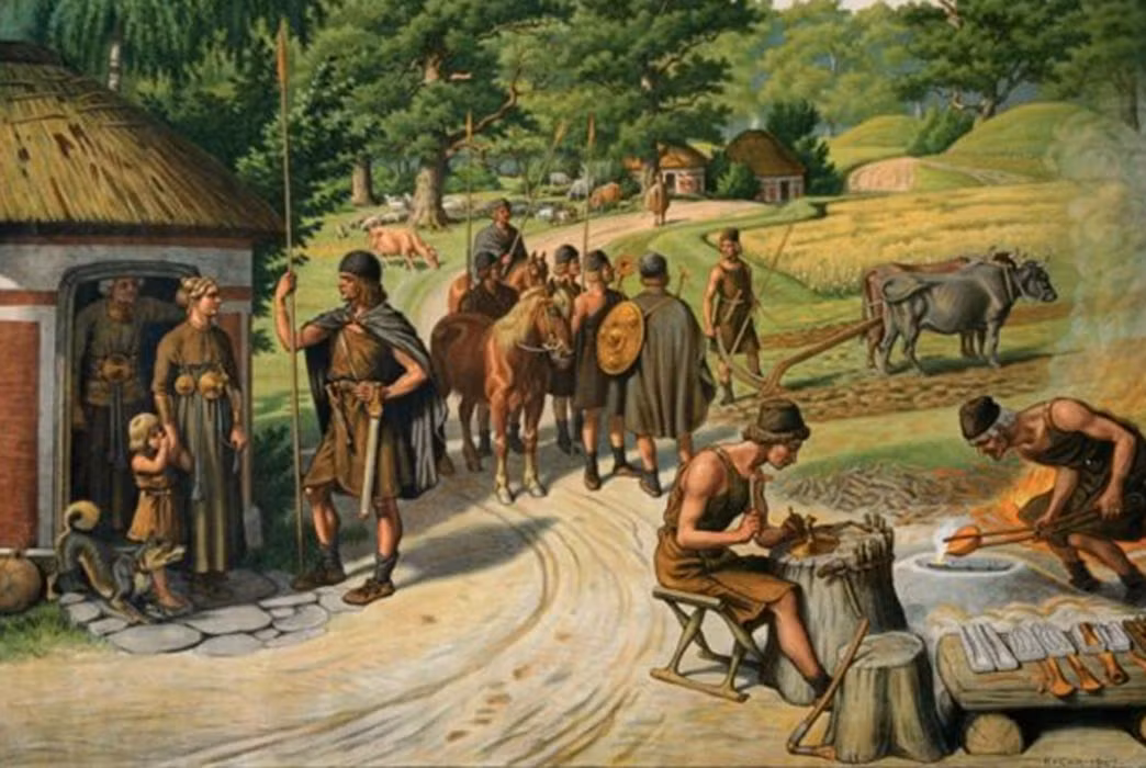 Số lượng nhẫn vàng trong mộ cổ cũng cho thấy kim loại quý này được con người sử dụng từ rất sớm.