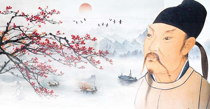 Thấy ánh trăng phản chiếu xuống mặt nước tuyệt đẹp, Lý Bạch có men rượu trong người nên đã với tay ra để "hái trăng". Theo đó, ông mất đà và bị ngã xuống nước dẫn đến chết đuối.