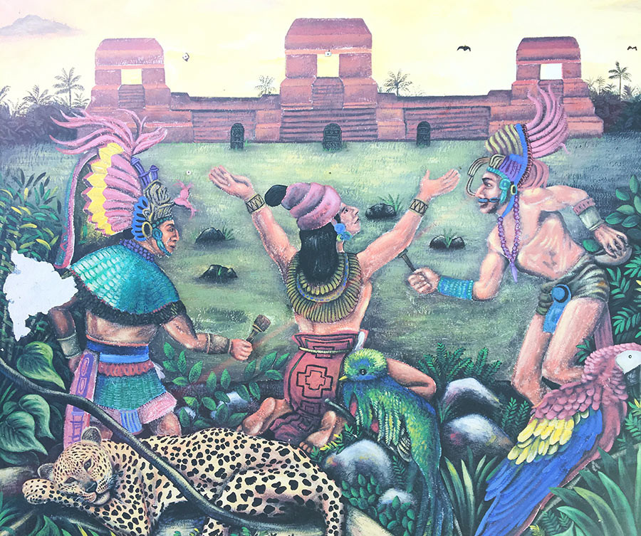 Người được chôn cất cùng với những trái bóng cao su là những người từng trị vì đế chế Maya, được cho có thể bao gồm 3 vị vua và nữ hoàng cai trị nền văn minh này trong khoảng thời gian từ năm 722 - 776.