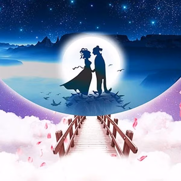 Kể từ đó, Ngưu Lang - Chức Nữ bị ngăn cách bởi sông Thiên Hà - nơi ranh giới giữa cõi phàm và tiên. Vì nhớ thương Chức Nữ, Ngưu Lang vẫn luôn ngồi đó chờ nàng. Cảm thương tấm chân tình sâu sắc của hai người dành cho nhau, Vương Mẫu đã đồng ý cho họ được gặp nhau vào ngày 7/7 Âm lịch hàng năm.