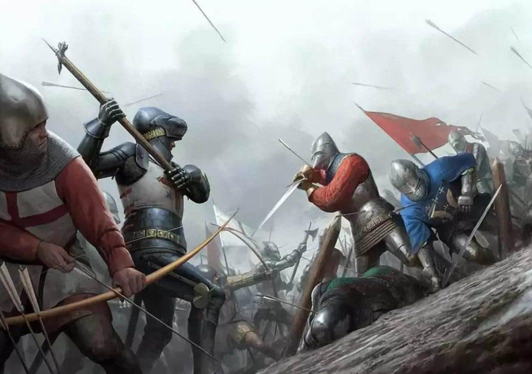 Lực lượng Anh có khoảng 5.000 binh sĩ, chủ yếu là cung thủ trong khi quân Pháp có khoảng 30.000 - 100.000 người binh sĩ. Theo đó, Anh có lực lượng ít hơn nhiều so với Pháp.