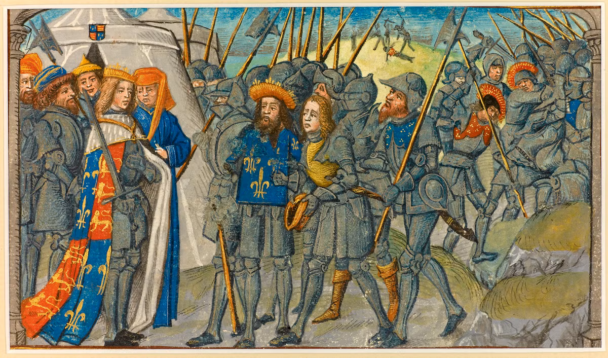 Ngoài ra, một số sử liệu ghi chép rằng, lực lượng Anh không mặc quần khi giao chiến nhằm di chuyển nhanh hơn, cơ động hơn so với quân Pháp trang bị đầy đủ khiến đi lại nặng nề và chậm hơn. Nhờ những điều trên, sau khoảng 1 tiếng đồng hồ giao tranh dữ dội, quân đội Anh đánh bại lực lượng Pháp. Với chiến thắng vang dội trong trận chiến Agincourt, Anh trở thành cường quốc quân sự hùng mạnh nhất của châu Âu thời đó.