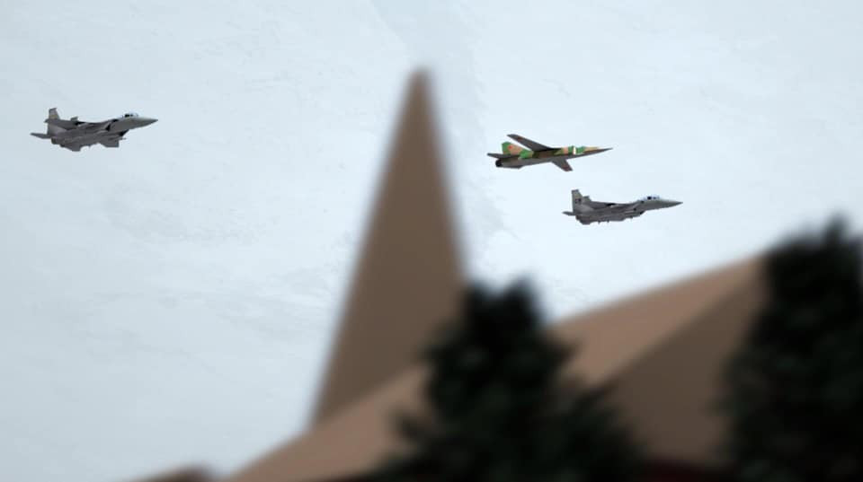 Phi công Skurigin không thể khắc phục được sự cố này và biết chắc chiếc MiG-23 nguy cơ rơi cao. Vì vậy, ông quyết định nhảy dù khỏi máy bay trước khi nó lao xuống đất và nổ tung.