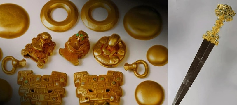 Thế nhưng, khi tiến vào bên trong ngôi mộ, các chuyên gia không phát hiện bất cứ bộ hài cốt nào. Bên trong mộ có rất nhiều đồ tùy táng giá trị.